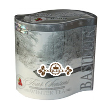 Чай BASILUR Winter Tea Зимний - Времена Года 100 г ж/б (4792252929197)