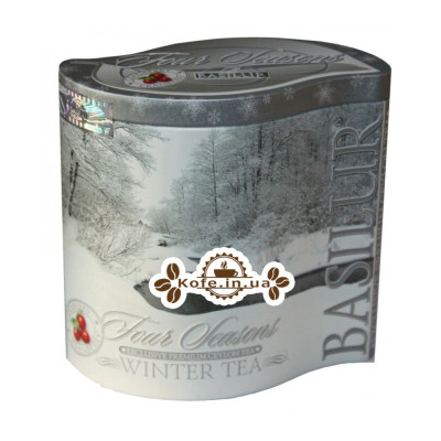 Чай BASILUR Winter Tea Зимовий - Пори Року 100 г ж / б (4792252929197)