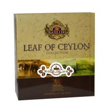 Чай BASILUR Assorted Pure Ceylon Tea Ассорти - Лист Цейлона 40 х 2 г (4792252934702)