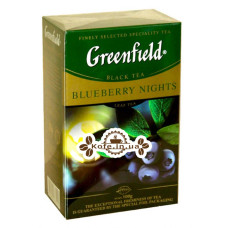 Чай Greenfield Blueberry Nights Черника 100 г к/п (4823096802428)