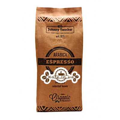 Кофе Johnny Teacher Espresso Dark зерновой 1 кг (4820211000042)