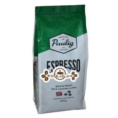 Кофе Paulig Espresso Originale зерновой 400 г (6411300169801)