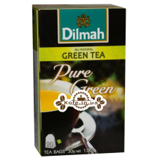 Чай Dilmah Pure Green Tea Зеленый Чай 20 x 1,5 г (9312631142433)