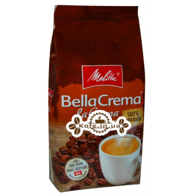 Кофе Melitta Bella Crema La Crema зерновой 1 кг (4002720008102)