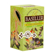 Чай BASILUR Green Freshness Зелена Свіжість - Букет 20 х 1,5 г (4792252002166)