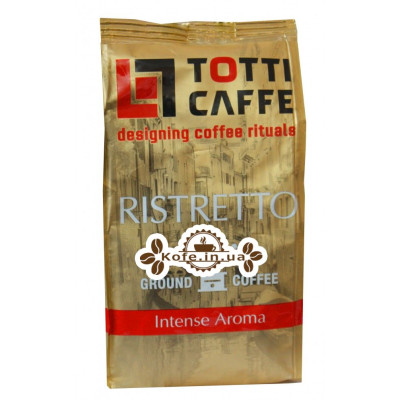 Кофе Roberto Totti Ristretto молотый 250 г (8718868256324)