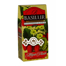 Чай BASILUR Strawberry Kiwi Полуниця Ківі - Чарівні Фрукти 100 г к / п (4792252100343)