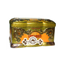 Чай BASILUR Amber Янтарь - Ларец 100 г ж/б (4792252917811)