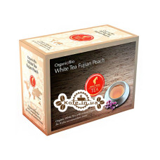 Чай Julius Meinl Bio White Tea Fujian Peach Фуцзянь Персик 20 x 3,25 г (9000403832575)
