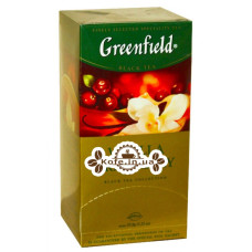 Чай Greenfield Vanilla Cranberry Ваніль Журавлина 25 х 1,5 г (4823096802404)