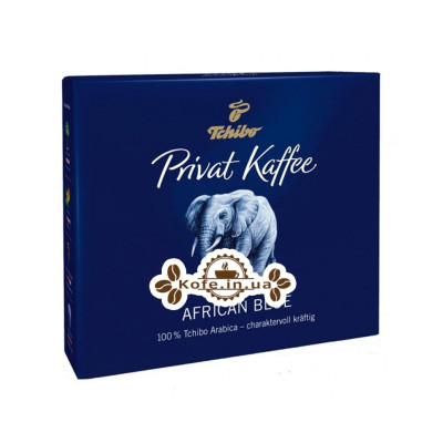 Кофе Tchibo Privat Kaffee African Blue молотый 2 х 250 г (4006067006142)