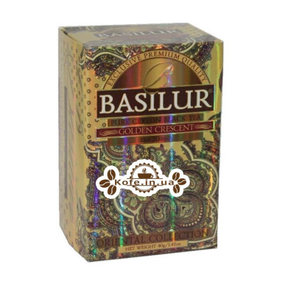 Чай BASILUR Golden Crescent Золотий Півмісяць - Східна 20 х 2 г