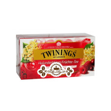 Чай TWININGS Cranberry Raspberry Elderflower Журавлина Малина Квіти Бузини 25 х 2 г (070177212469)