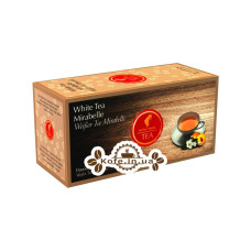 Чай Julius Meinl White Tea Mirabelle Мирабелла 25 x 1,75 г (9000403822927)