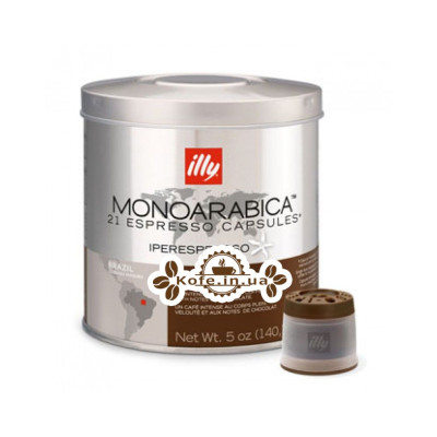 Кава illy IperEspresso Monoarabica India в капсулах 21 х 6,7 г