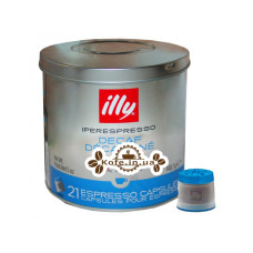 Кава illy IperEspresso в капсулах без кофеїну 21 х 6,7 г (8003753919799)