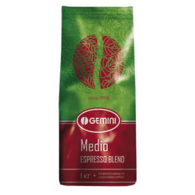 Кофе Gemini зерновой Medio (Джемини Медио)