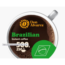 Кофе сублимированный Brazilian (кофе растворимый) 500 г